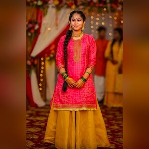 Party wear indian pakistani Palazo dress